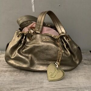 VINTAGE✨ JUICY COUTURE gold bag
